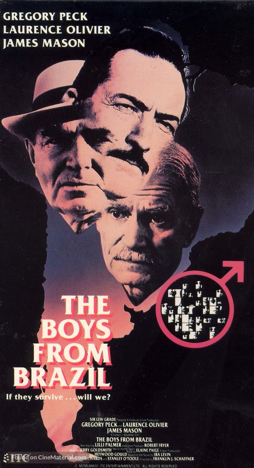 The Boys from Brazil - VHS movie cover