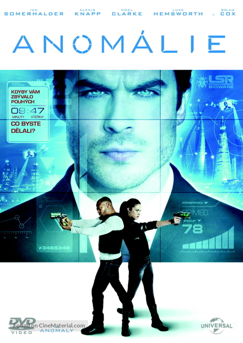 The Anomaly - Czech DVD movie cover