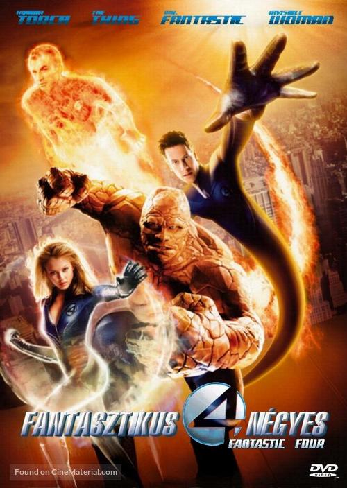 Fantastic Four - Hungarian Movie Cover