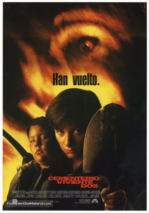 Pet Sematary II - Spanish Movie Poster