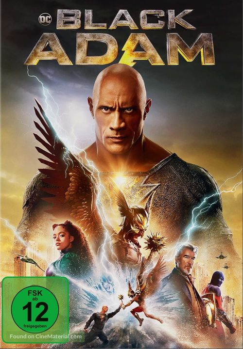 Black Adam - German DVD movie cover