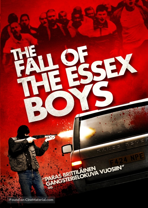 The Fall of the Essex Boys - Finnish DVD movie cover