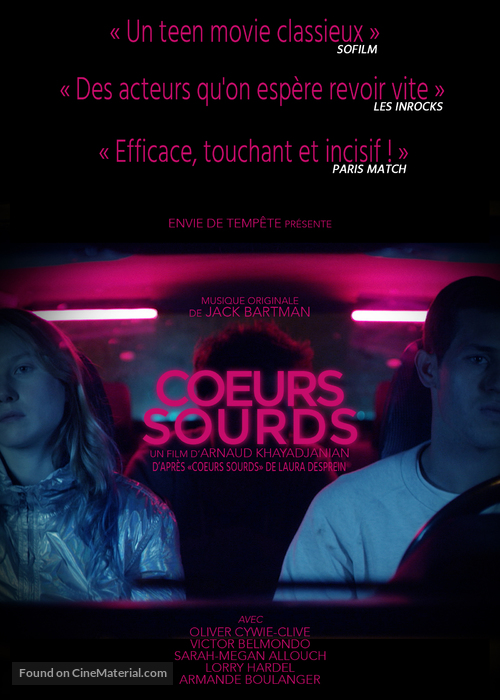 Coeurs sourds - French Movie Poster