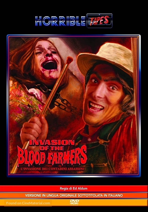 Invasion of the Blood Farmers - Italian DVD movie cover