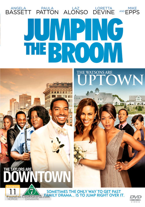 Jumping the Broom - Danish DVD movie cover
