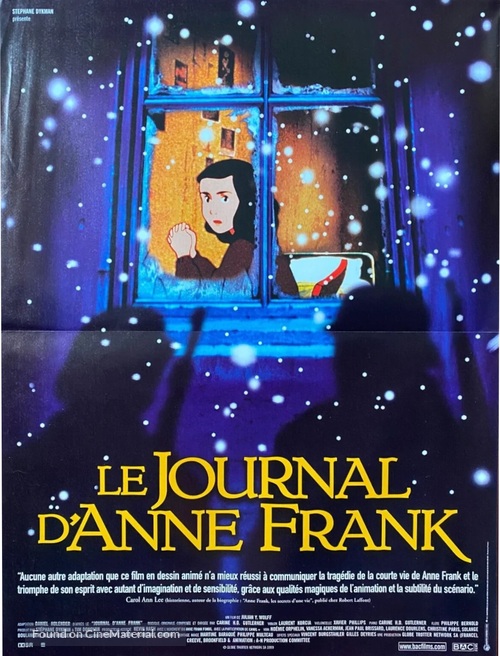Anne Frank&#039;s Diary - French Movie Poster