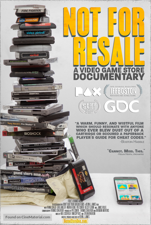 Not for Resale - Movie Poster