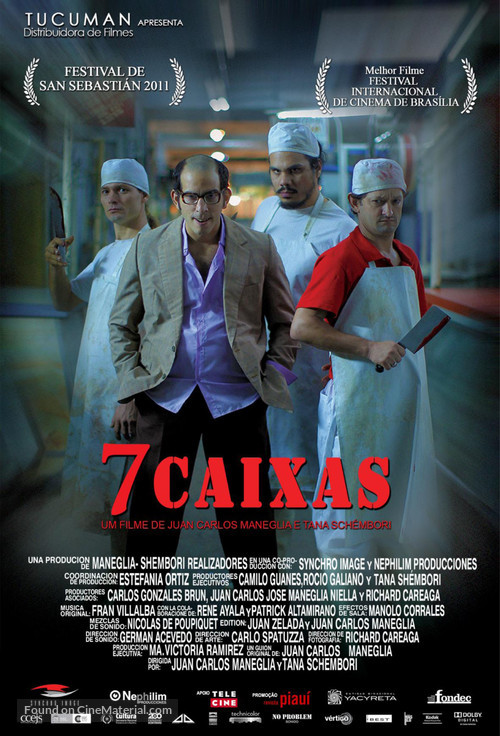 7 Cajas - Brazilian Movie Poster