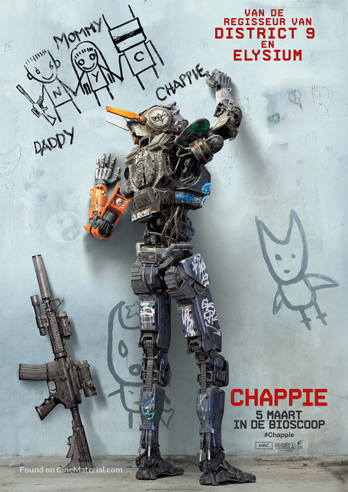 Chappie - Dutch Movie Poster