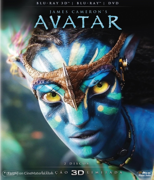 Avatar - Portuguese Blu-Ray movie cover