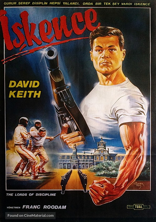 The Lords of Discipline - Turkish Movie Poster