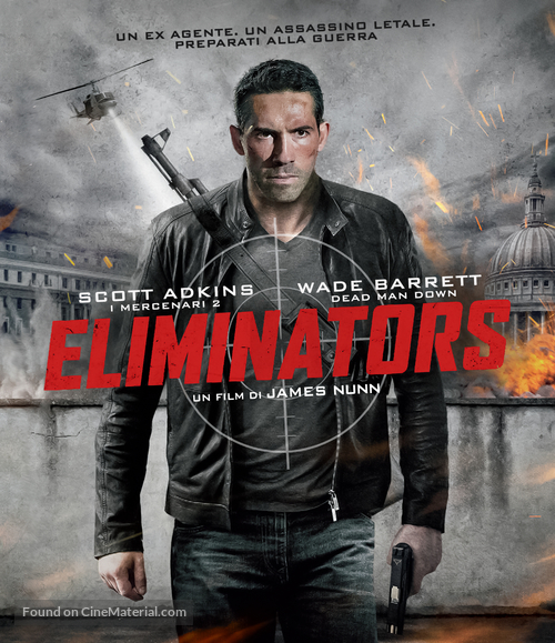 Eliminators - Italian Blu-Ray movie cover