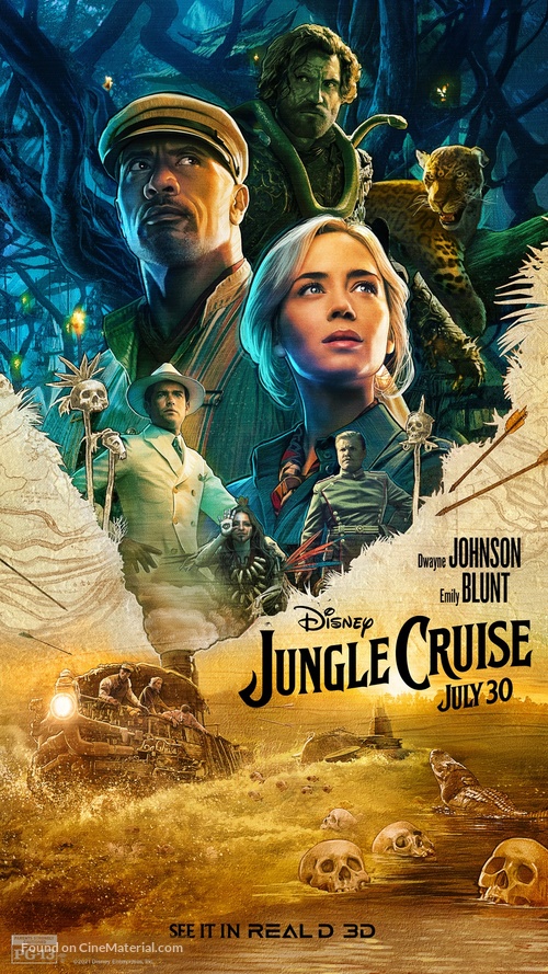 Jungle Cruise - Movie Poster