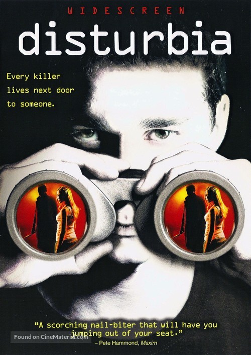 Disturbia - Swedish DVD movie cover