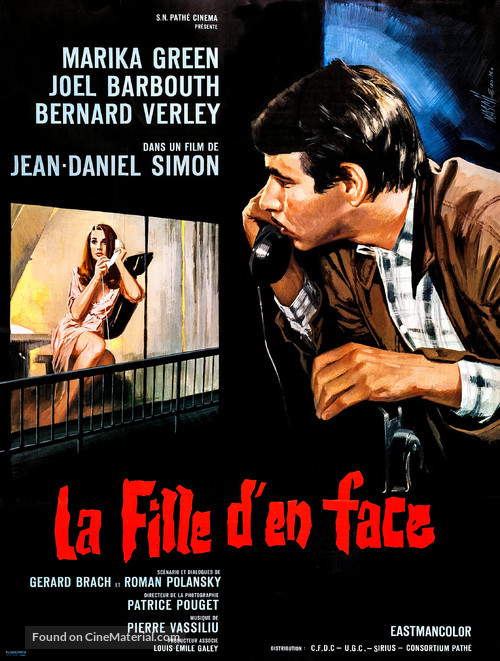 La fille d&#039;en face - French Movie Poster