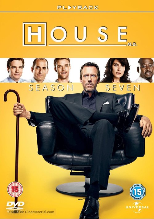 &quot;House M.D.&quot; - British DVD movie cover