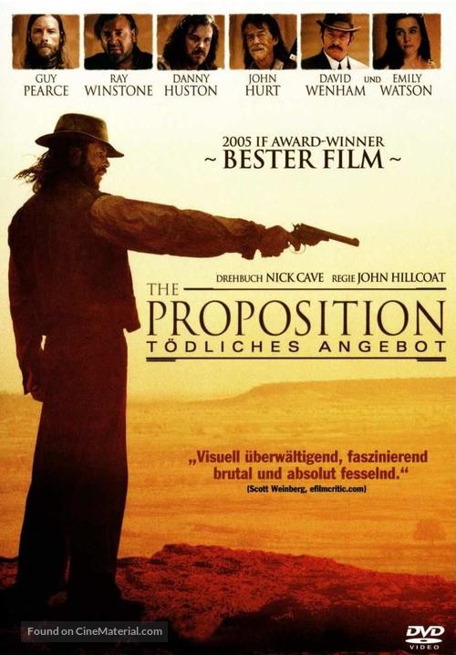 The Proposition - German Movie Cover