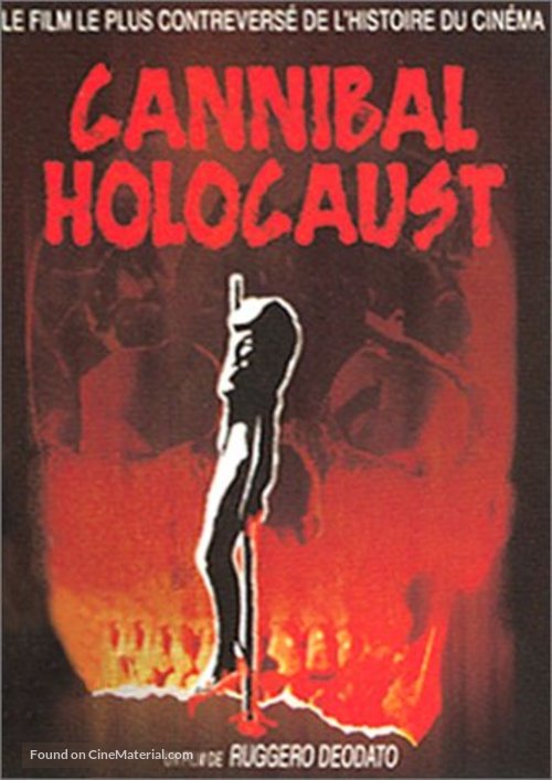 Cannibal Holocaust - French DVD movie cover