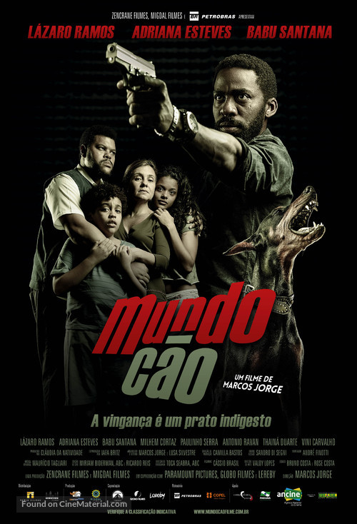 Mundo C&atilde;o - Brazilian Movie Poster