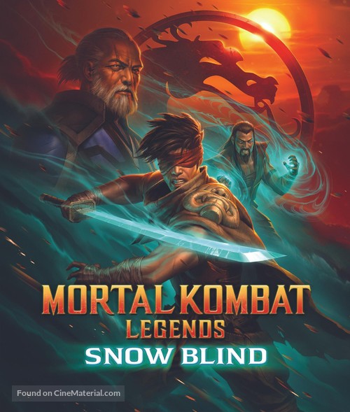 Mortal Kombat Legends: Snow Blind - Blu-Ray movie cover