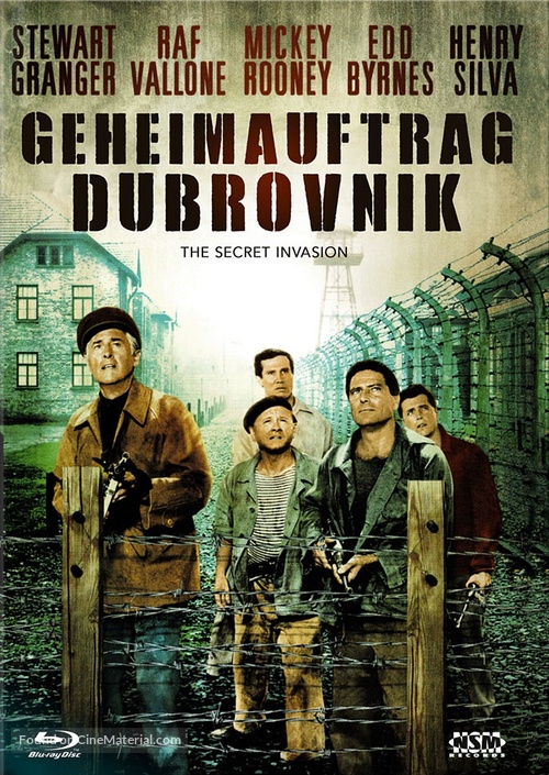 The Secret Invasion - Austrian Blu-Ray movie cover