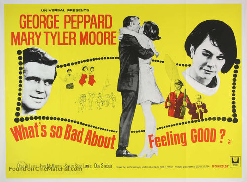 What&#039;s So Bad About Feeling Good? - British Movie Poster