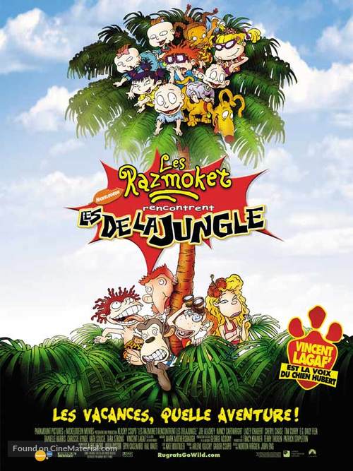 Rugrats Go Wild! - French Movie Poster