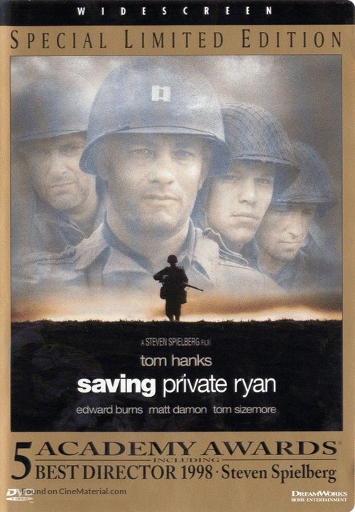 Saving Private Ryan - Canadian Movie Cover