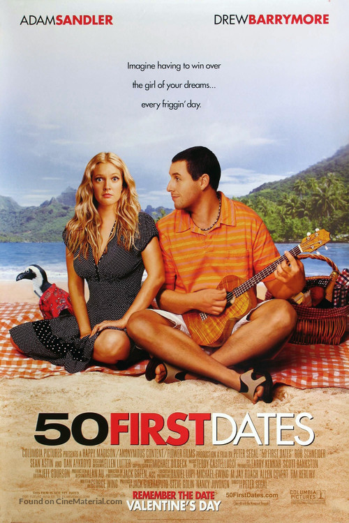 50 First Dates - Movie Poster