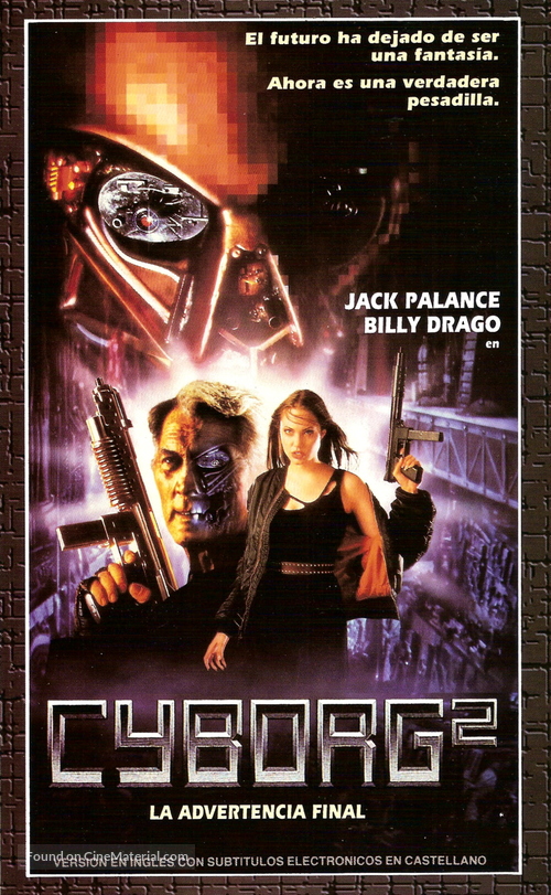 Cyborg 2 - Argentinian VHS movie cover