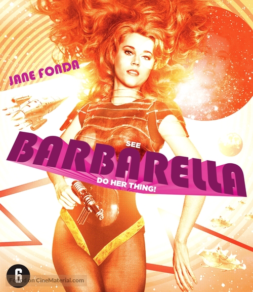Barbarella - Dutch Blu-Ray movie cover