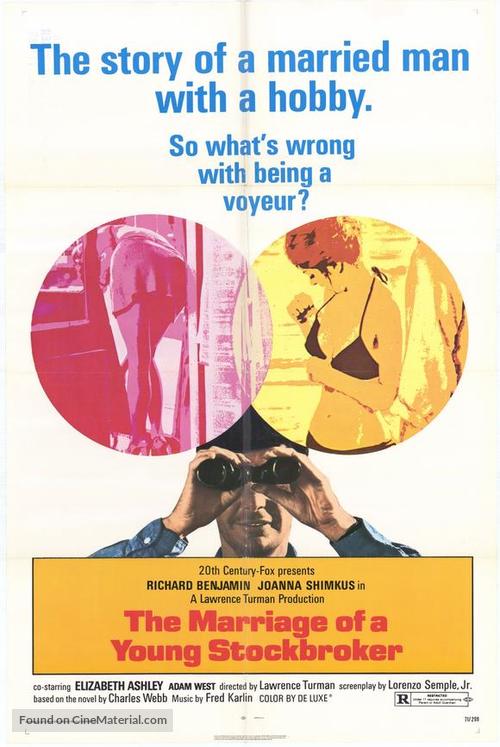 The Marriage of a Young Stockbroker - Movie Poster