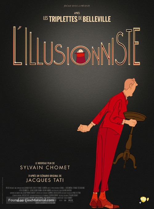 L&#039;illusionniste - French Movie Poster