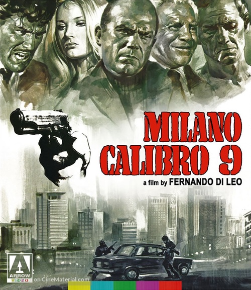 Milano calibro 9 - British Blu-Ray movie cover