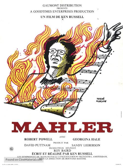 Mahler - French Movie Poster