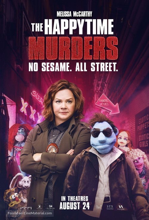 The Happytime Murders - Canadian Theatrical movie poster
