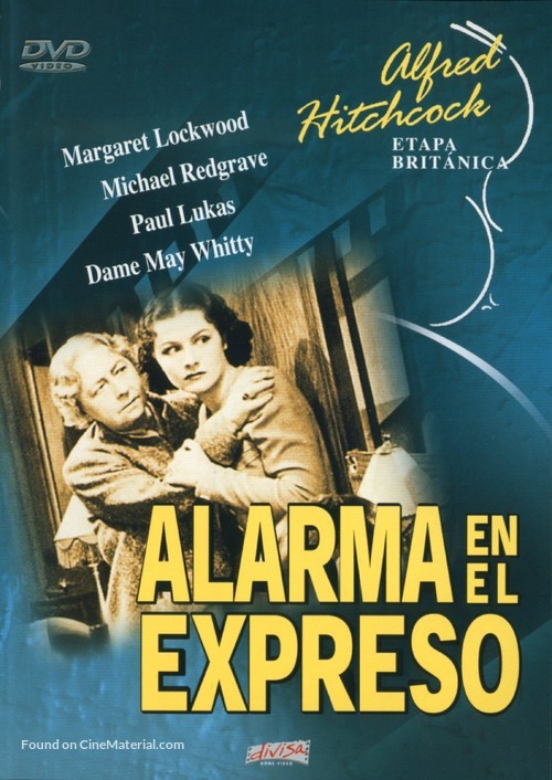 The Lady Vanishes - Spanish DVD movie cover