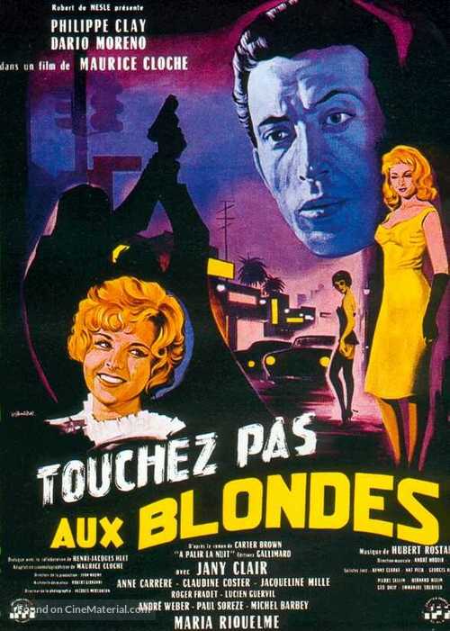 Touchez pas aux blondes - French Movie Poster