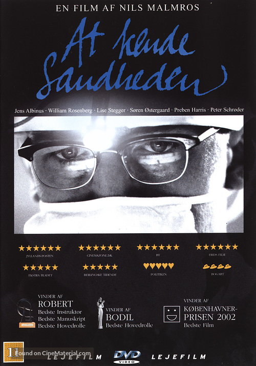 At kende sandheden - Danish poster