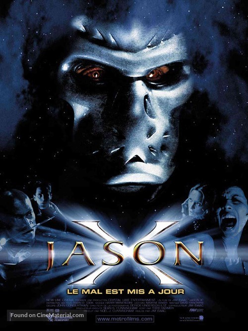 Jason X - French Movie Poster