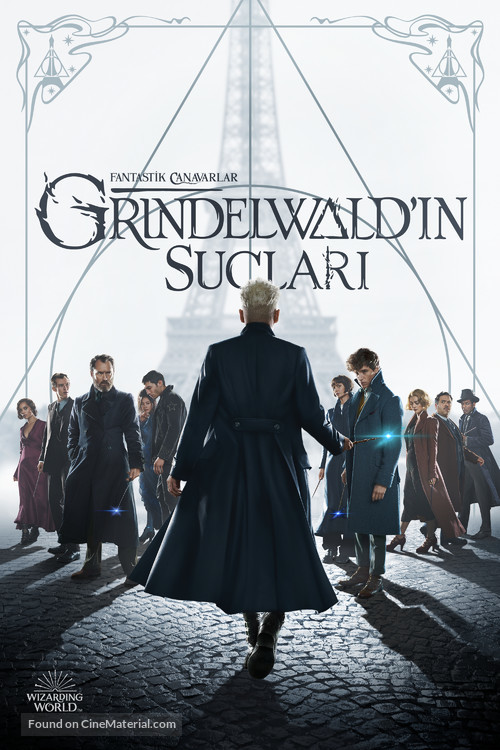 Fantastic Beasts: The Crimes of Grindelwald - Turkish Movie Cover