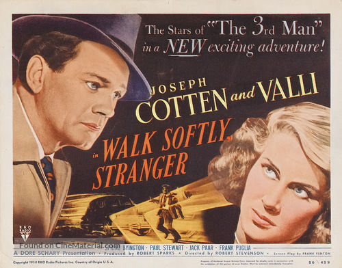 Walk Softly, Stranger - Movie Poster