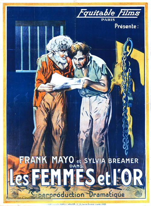 Women and Gold - French Movie Poster