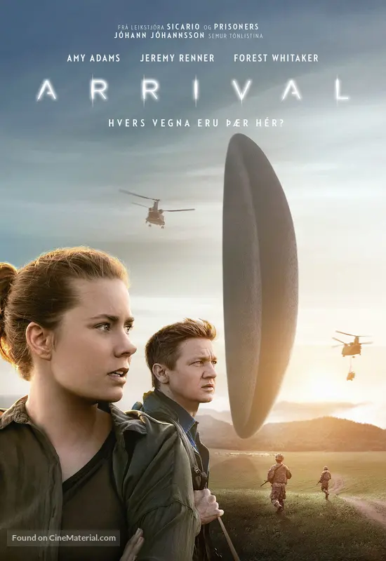 Arrival - Icelandic Movie Poster