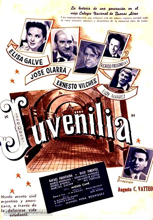 Juvenilia - Argentinian Movie Poster