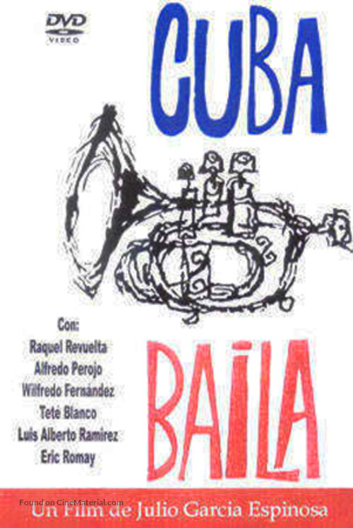 Cuba baila - Mexican DVD movie cover