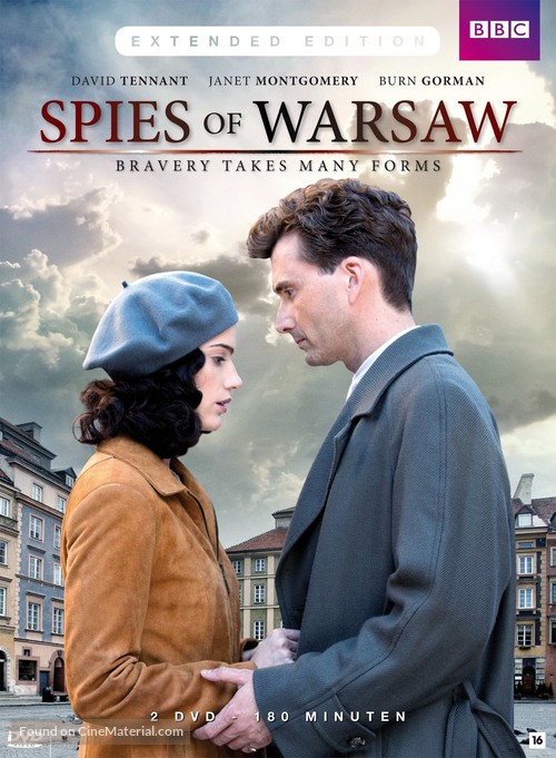 Spies of Warsaw - Dutch DVD movie cover