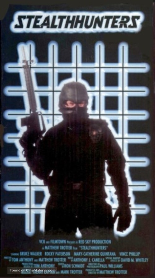 Stealth Hunters - VHS movie cover