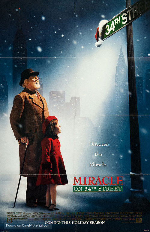 Miracle on 34th Street - Movie Poster