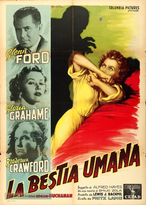 Human Desire - Italian Movie Poster